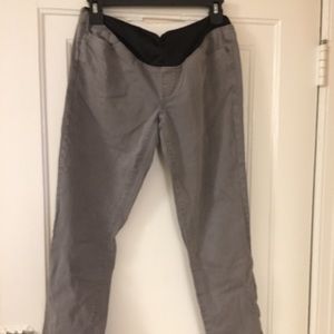 Loft maternity grey jeans/pants size 2M EUC